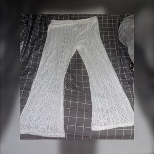Lace Cover-Up Pants